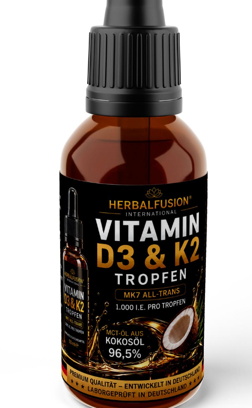 vitamin d3 + k2 - 1.700 tropfen (1.000 i.e.) - 50ml