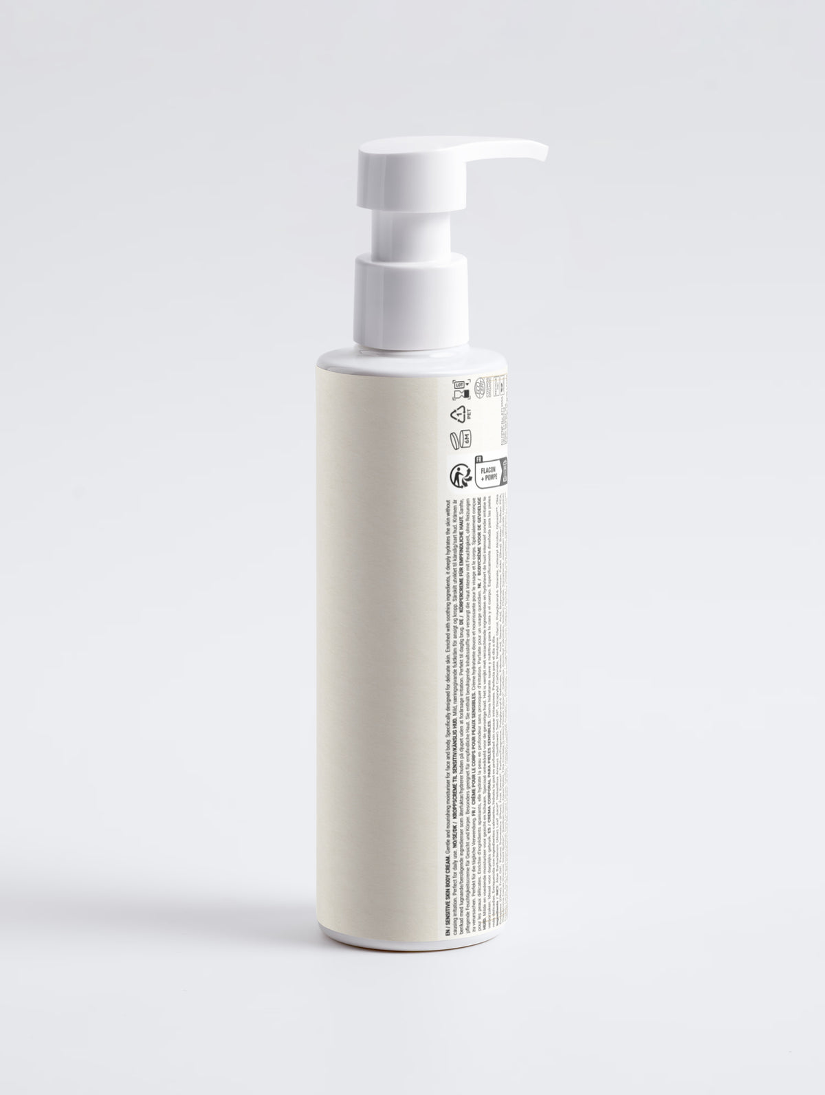 sensitive skin body cream
