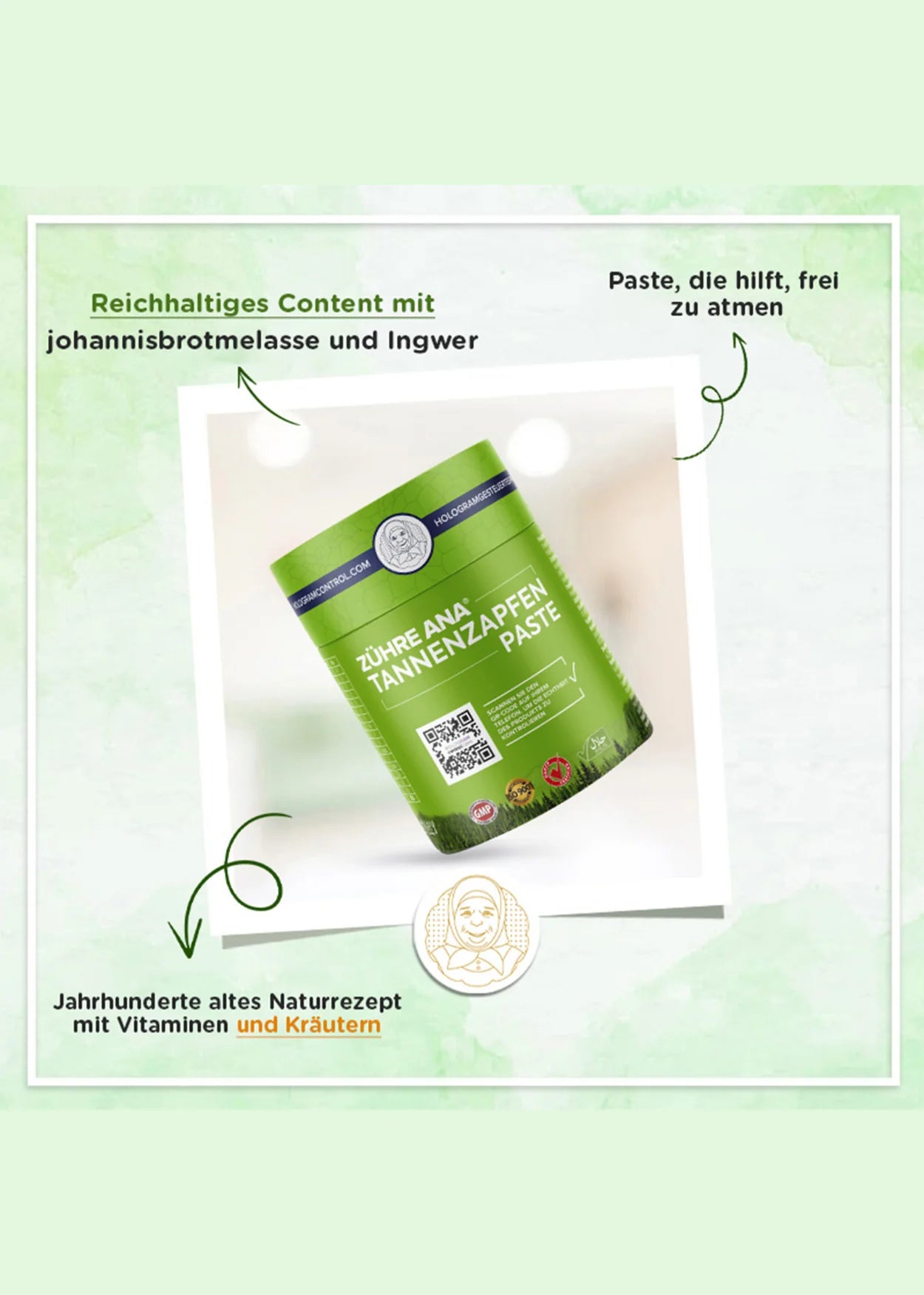 a| 🌲tannenzapfenpaste 240g – die kraft des waldes 🍯 für dein wohlbefinden