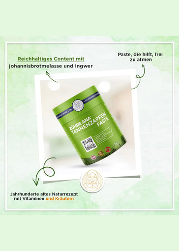 A| 🌲Tannenzapfenpaste 240g – Die Kraft des Waldes 🍯 für dein Wohlbefinden