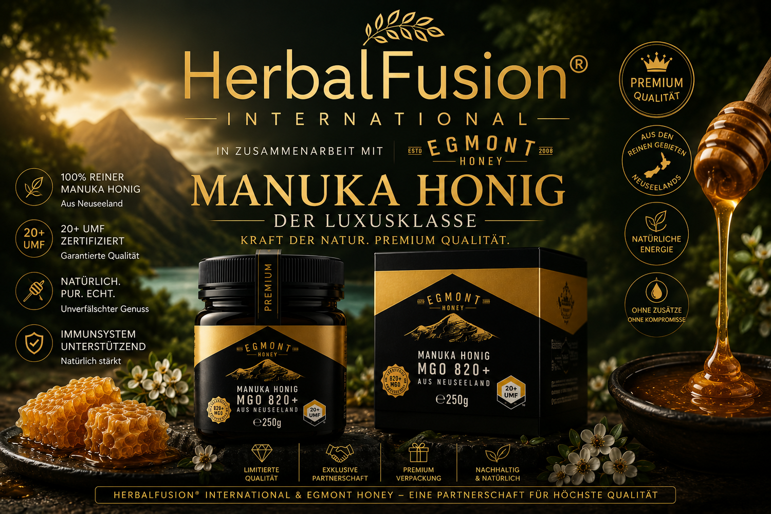 🍯 Manuka Honig der Luxusklasse