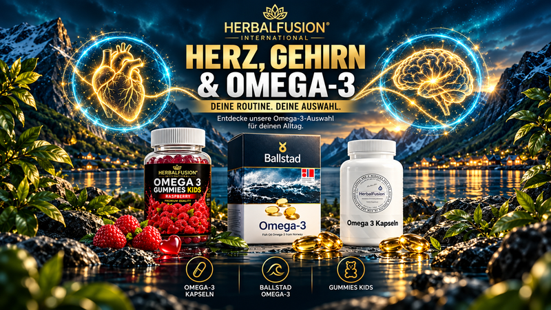 Herz, Gehirn & Omega-3