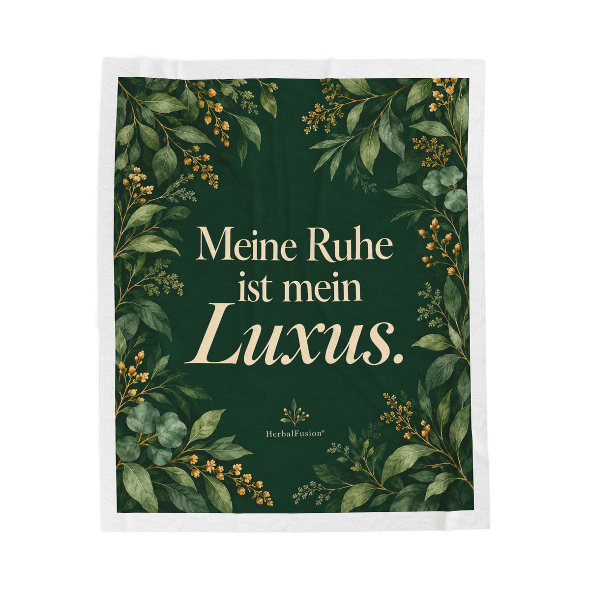 Meine Ruhe Ist Mein Luxus...