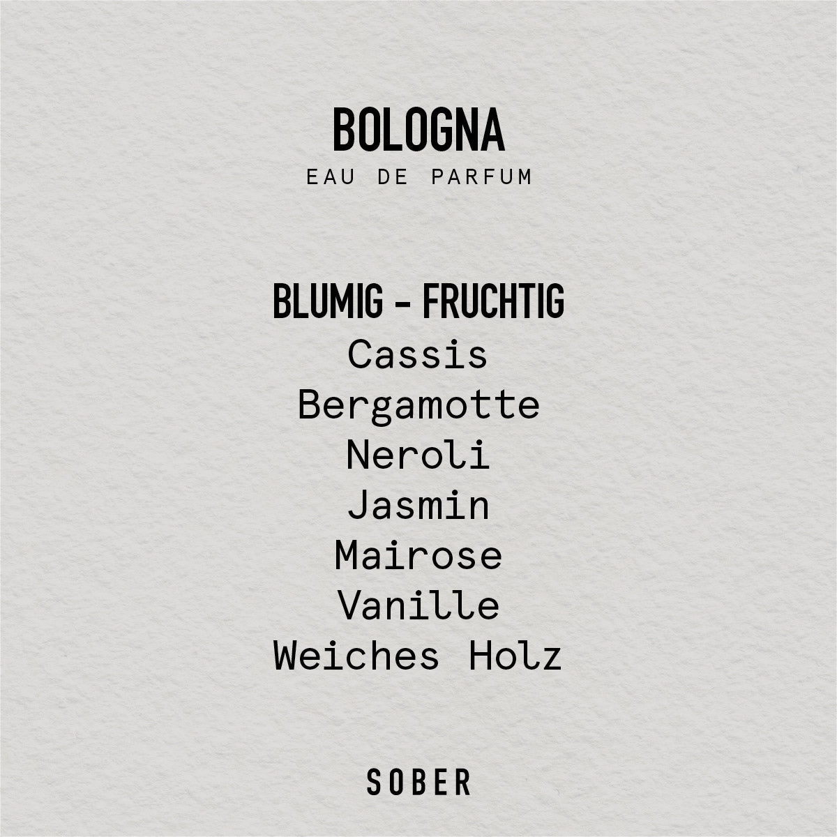 bologna - eau de parfum