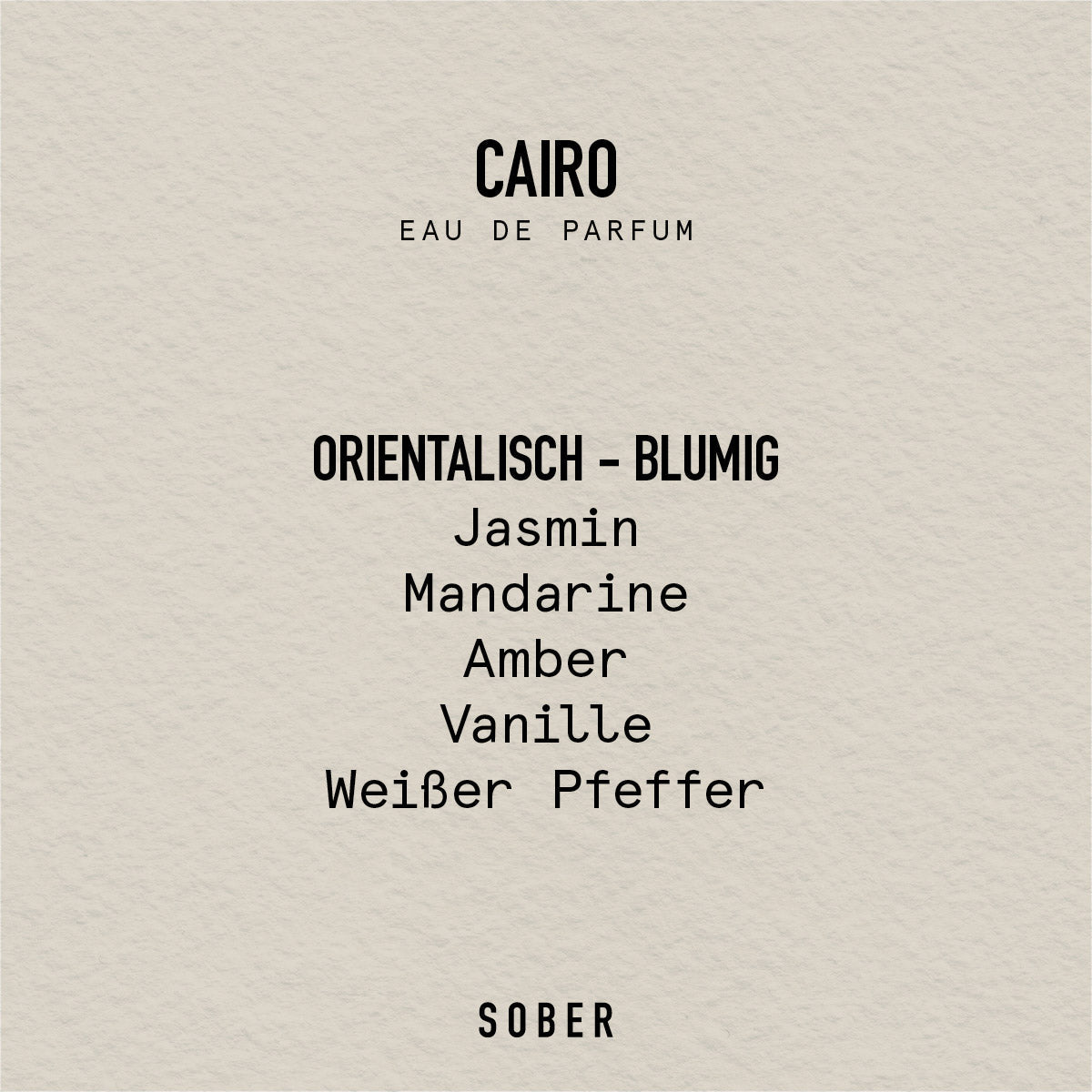 cairo - eau de parfum