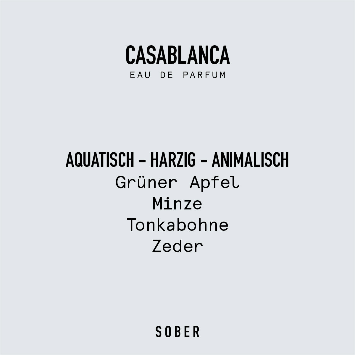 casablanca - eau de parfum