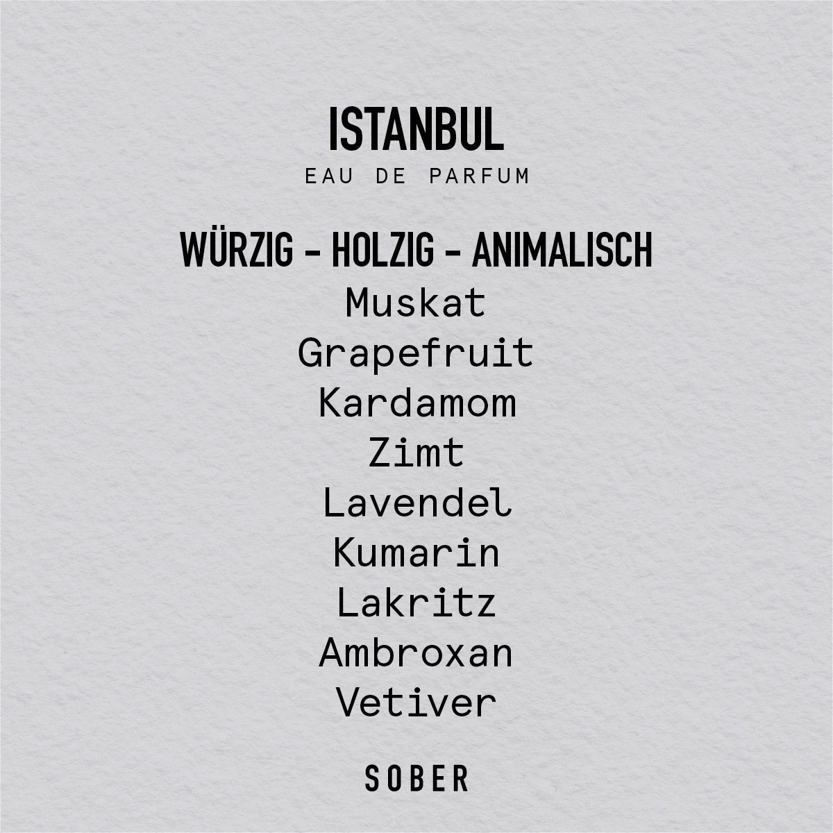 istanbul - eau de parfum