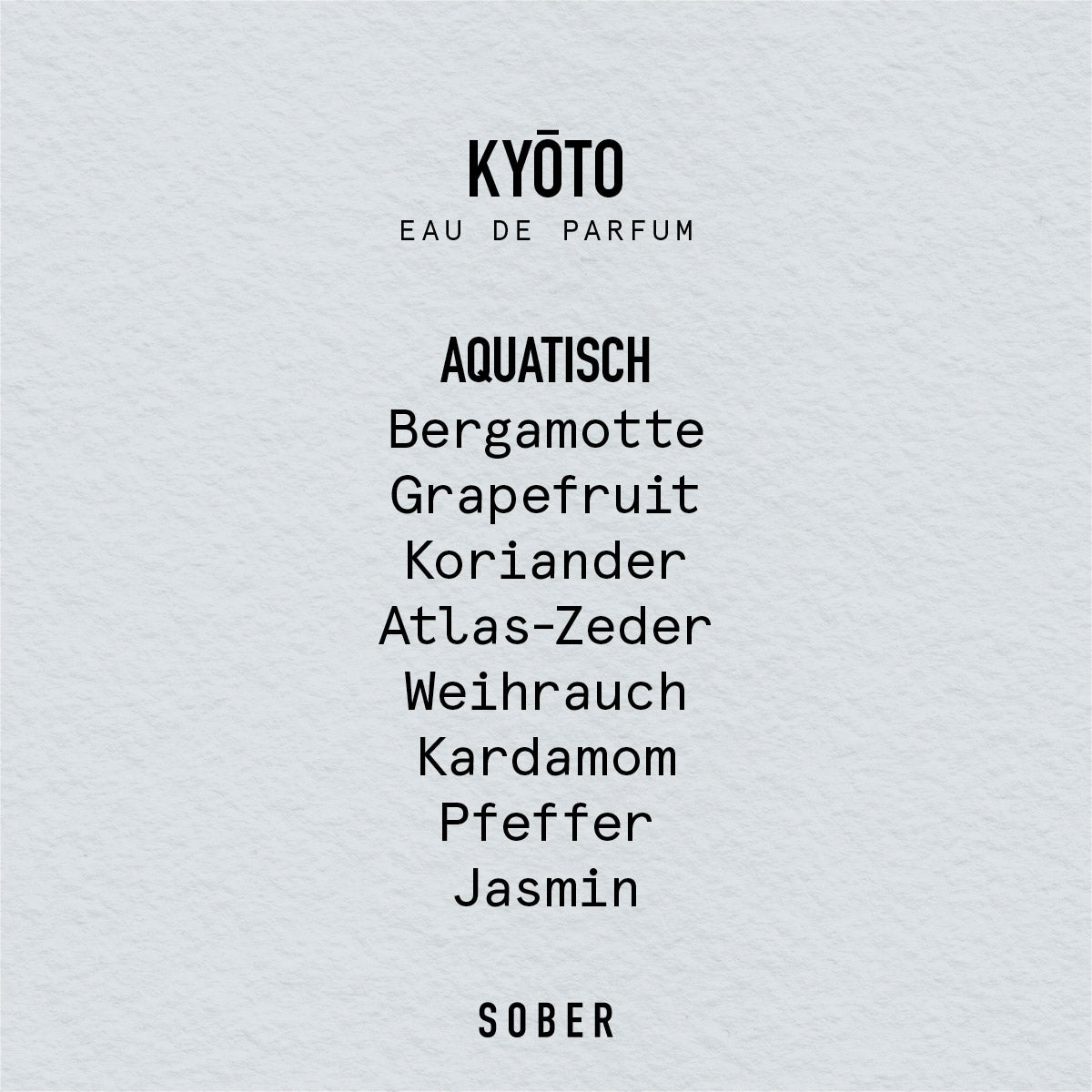 kyōto - eau de parfum