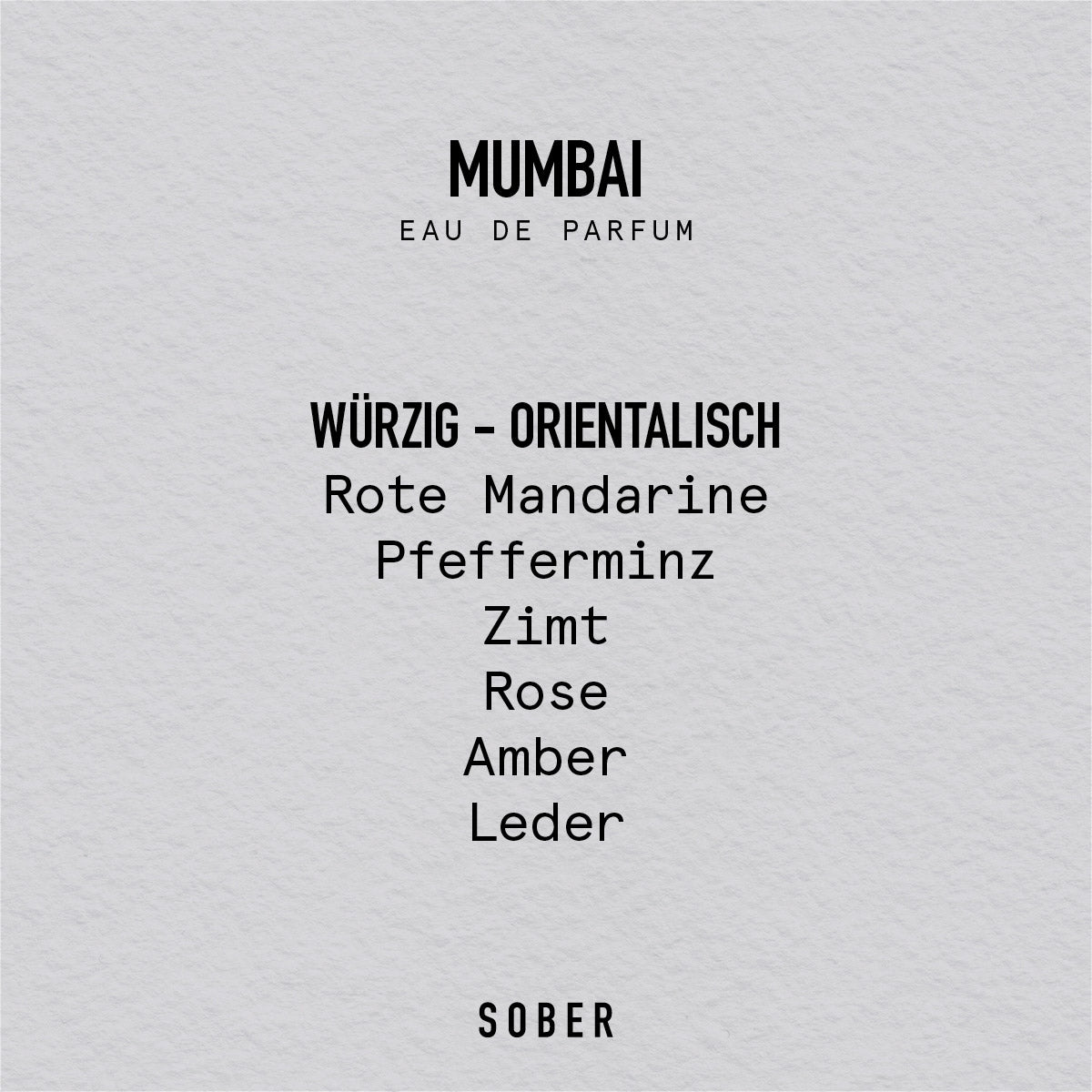 mumbai - eau de parfum