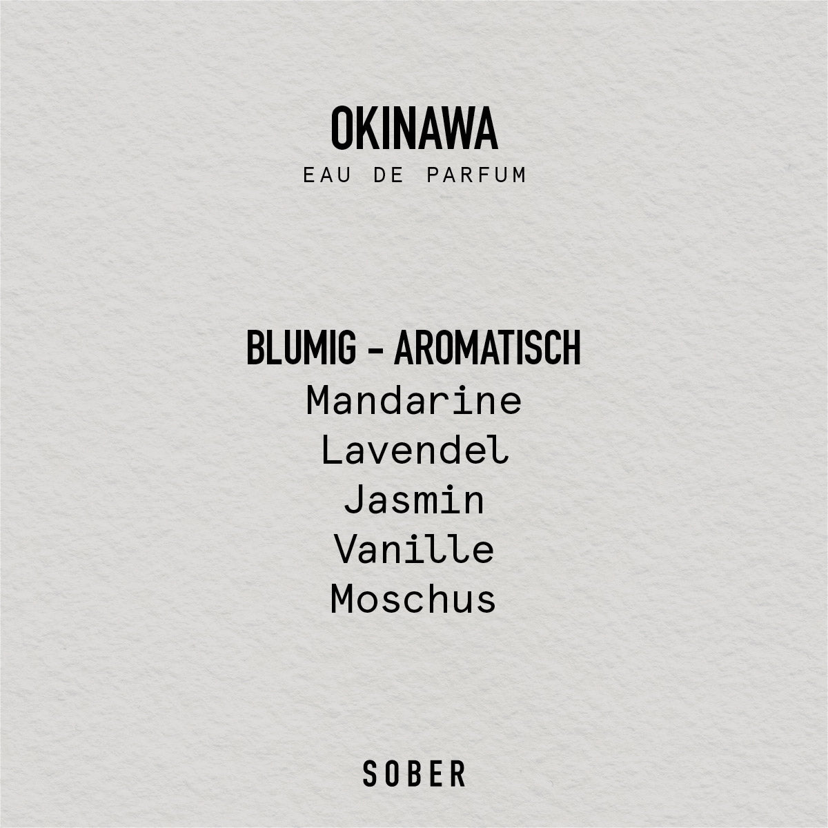 okinawa - eau de parfum