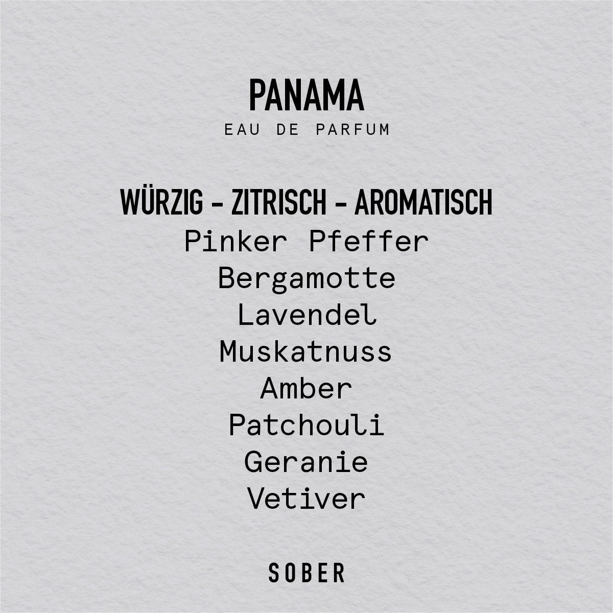 panama - eau de parfum