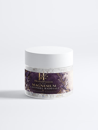 Magnesium-Badesalz mit Lavendel – Dein Abendritual
