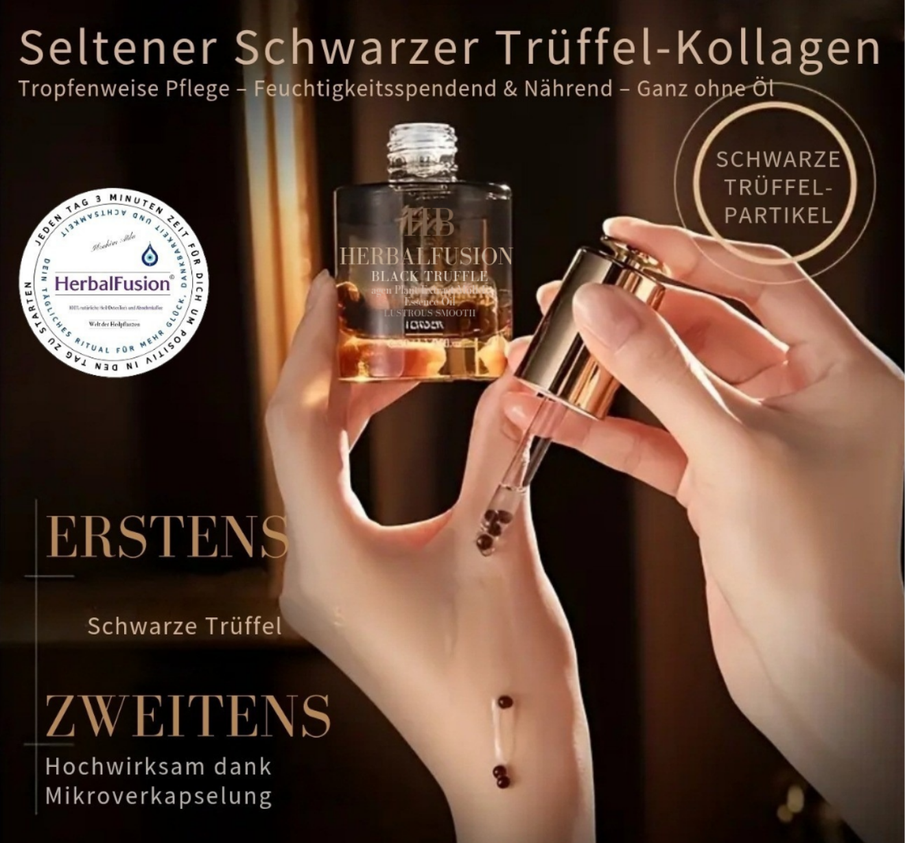 x| ✨schwarze trüffel lifting serum – luxus in tropfenform ✨