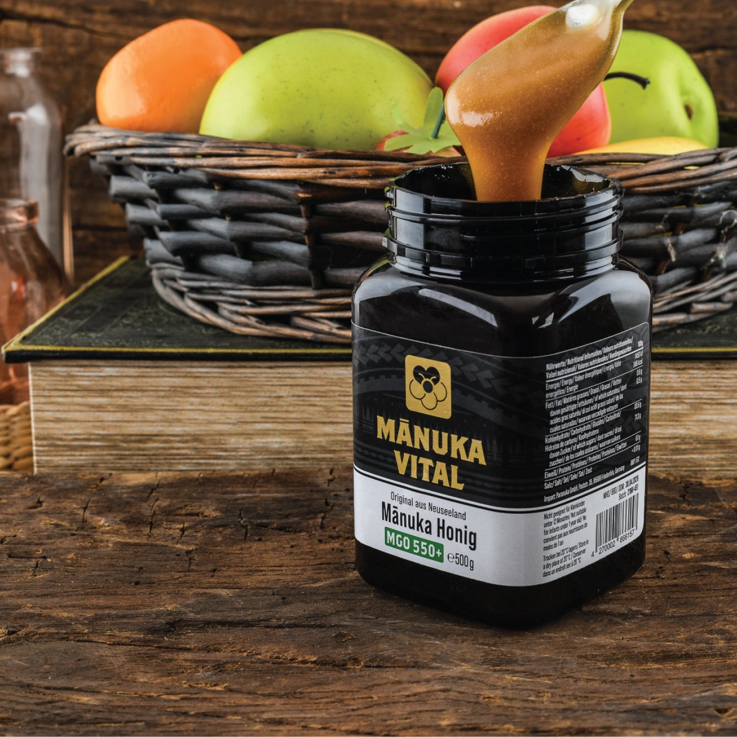 manuka honig mgo 550+, 500g