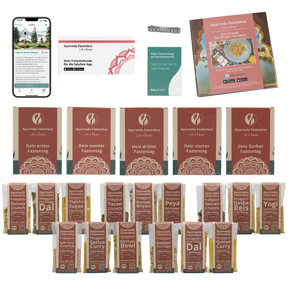 5 tage fastenbox - ayurveda