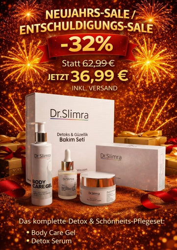 💎 Dr. Slimra® Reset Ritual – 30 Tage Detox-Tee 🫖 + Langzeitpflege für Haut & Körper 💧🧴