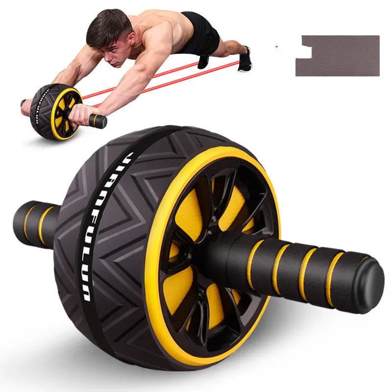 abdominal muscle mute abdominal fitness device exercise fitness weight loss fitness wheel for men and women