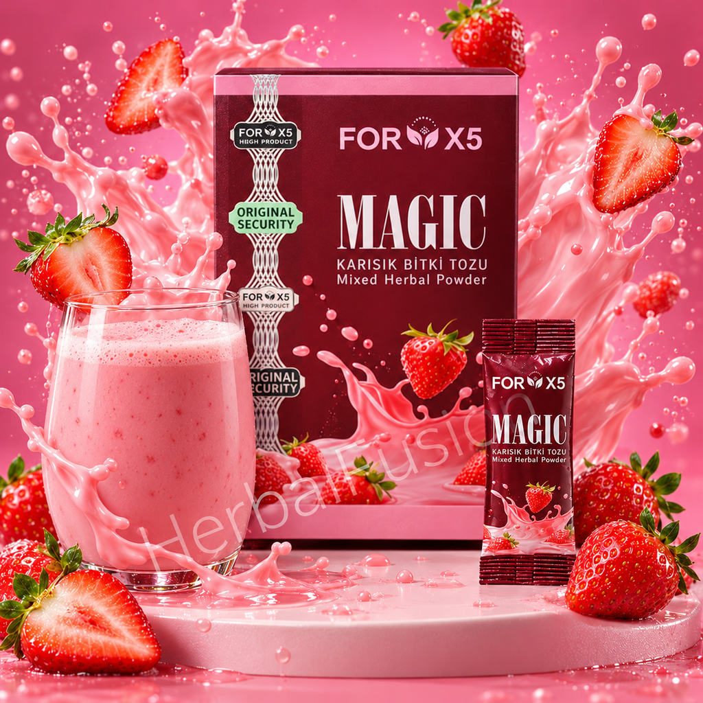 🥛 Magic Milk Erdbeere -🍓Sanfter Gewichtsaufbau