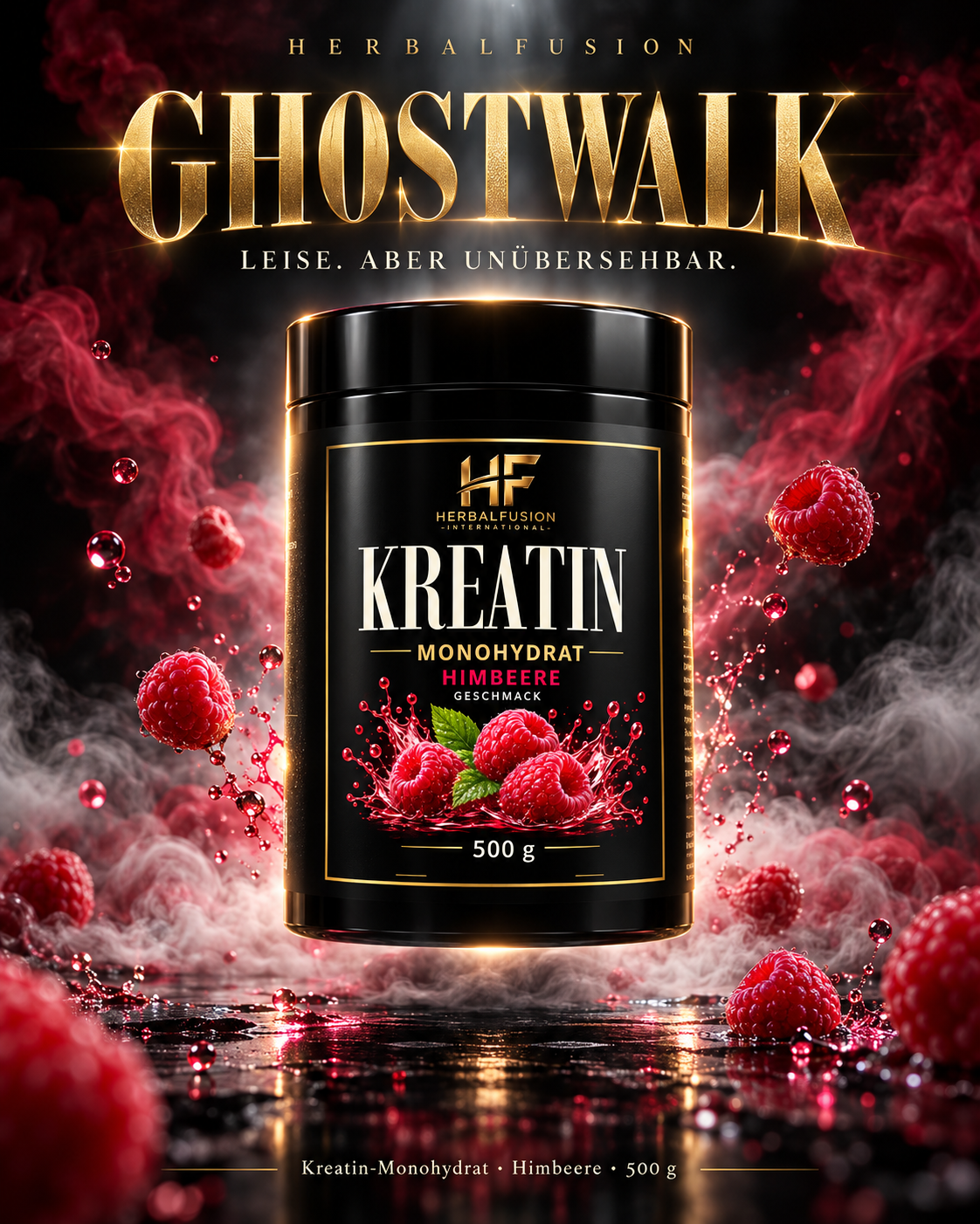 kreatin-monohydrat himbeere – 500 g