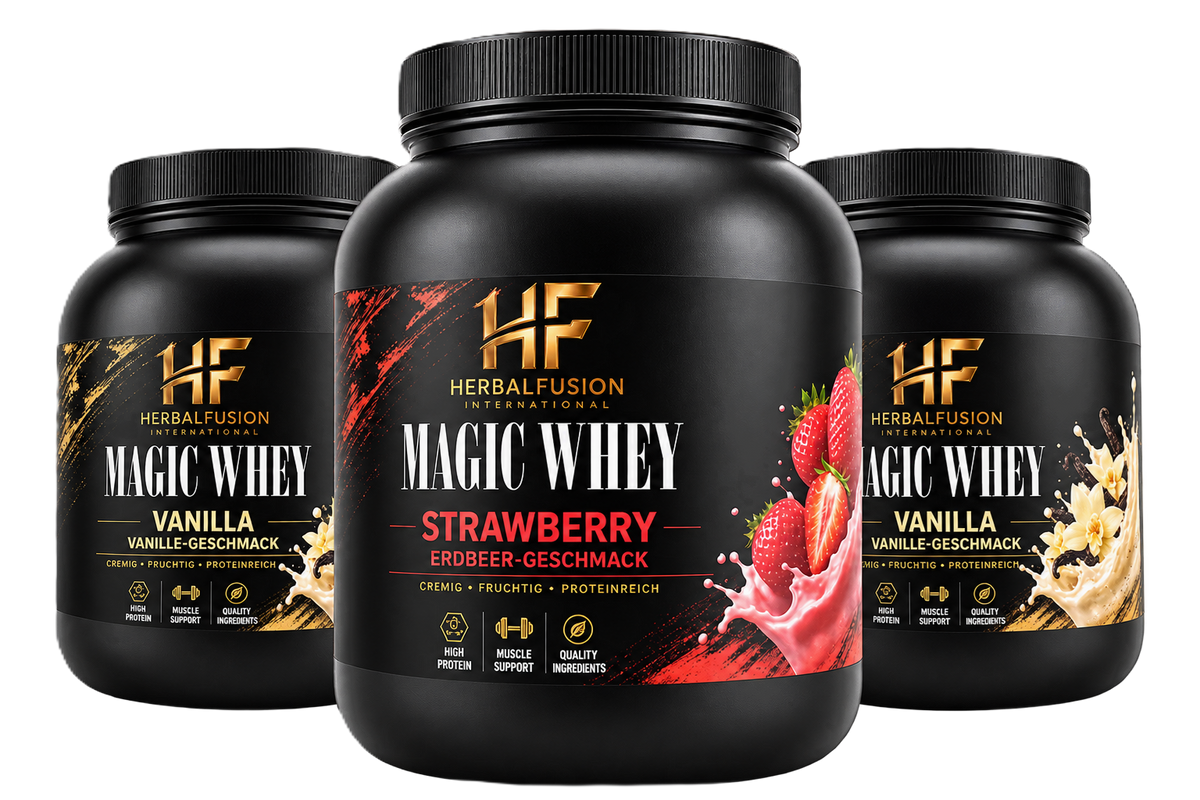 Magic Whey 3er-Sparpaket – Mehr Protein. Mehr Geschmack. Weniger zahlen.