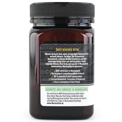 Manuka Honig MGO 450+, 500g