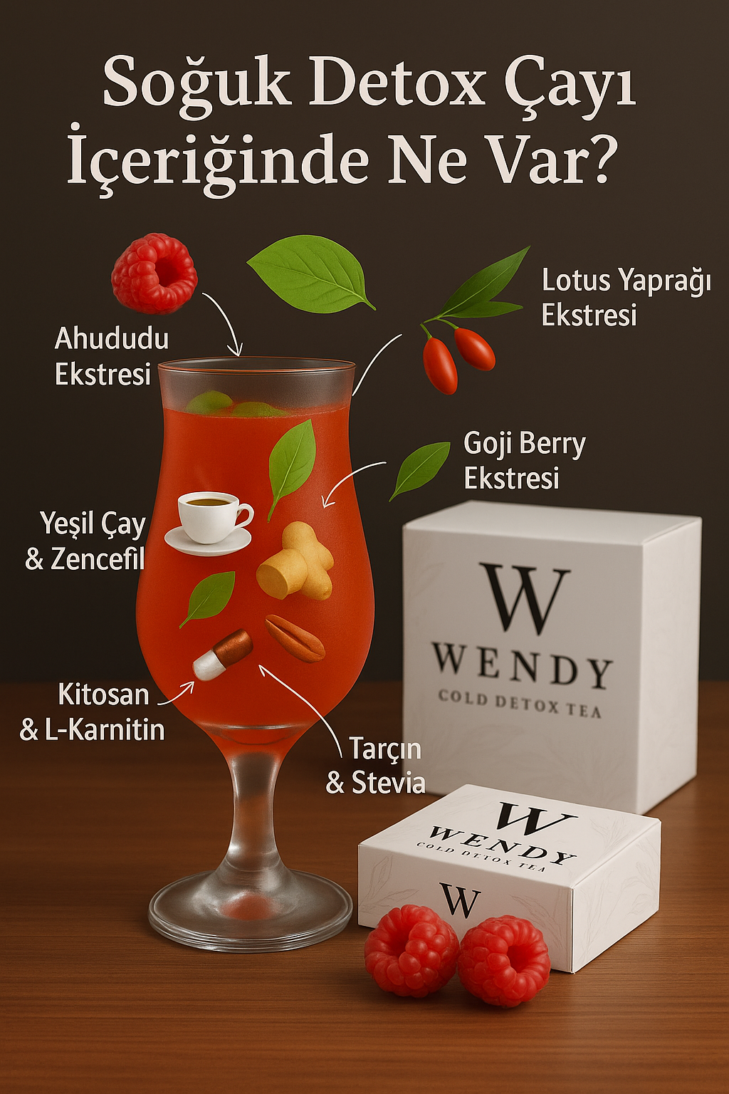 🧉 wendy detox tea® – 30 tage detox mit 60 portionen 🌿