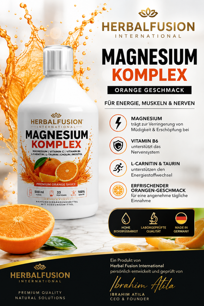Magnesium Komplex Shots Plus+ - 500ml