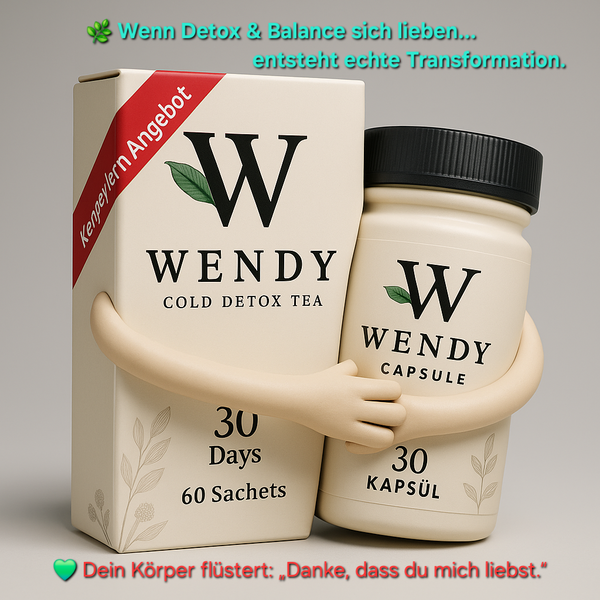 🌿WENDY DETOX DUO 🧉  + 💊 🟰 Deine 30-Tage-Wohlfühl-Reise beginnt JETZT! 🧘‍♀️💚