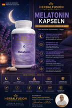Melatonin – endlich wieder tief schlafen und erholt aufwachen - 75 Kapseln